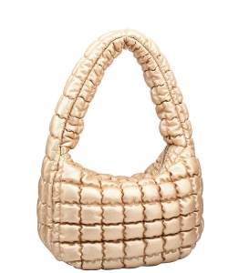 Fashion Puffy Shoulder Bag HQ128 GOLD